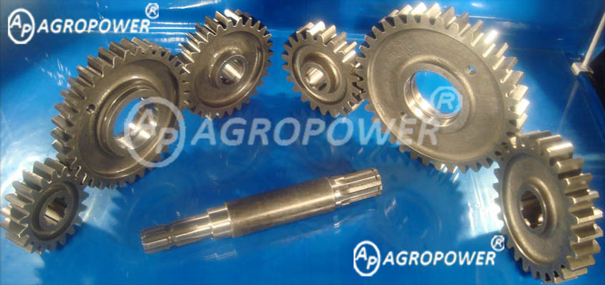 Rotavator gear shaft