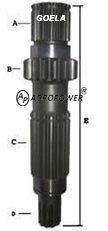 IMT TRACTOR COUNTER SHAFT 532 23 300