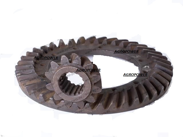 Belarus Tractor Parts / Crown Wheel Pinion For Belarus 50-2403014. We have acquired competence in manufacturing with high quality product such like differential shaft, differential gears kits, differential drive shaft, transmission gears, front axle differential, ring and pinion gear set, planetary differential.