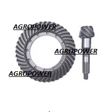 Daihatsu Crown Pinion OEM No/Model:  41201-87329 RATIO: 8×35. we are manufacturer of bevel gear both straight and spiral, crown wheel, ring and pinion gear, helical gear, differential drive pinion, transmission spider kit, pinion crown, crown wheel and pinion gears, Crown wheel pinion, Rear axle differential,