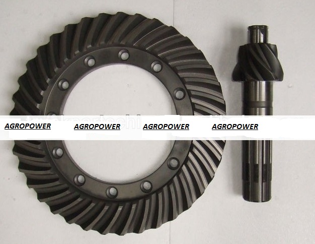 Bevel Gear and Pinion MF240 1683757 ring and pinion gear, helical gear, differential drive shaft, Crown wheel pinion, Rear axle differential, planetary differential assembly, differential shaft, differential gears kits, transmission gears