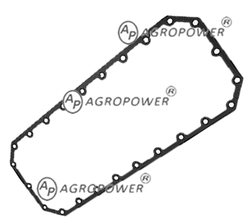 Zetor 5245 Parts Manual Oil Pan Gasket 20010203